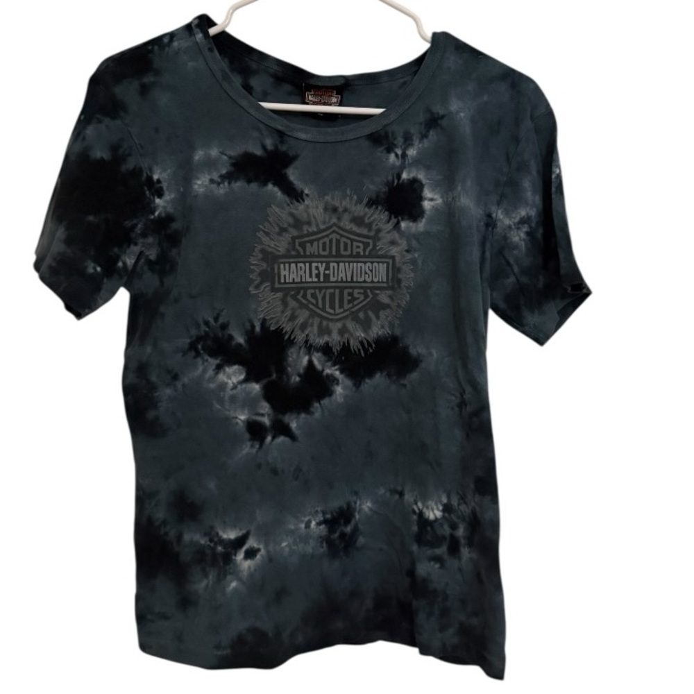 Harley Davidson 2001 Holoubek Tie Dye T Shirt XL Hale’s Harley Grail Vintage Y2K